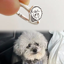 이미지를 갤러리 뷰어에 로드 , 개와 고양이 등의 애완 동물 사진으로 세계에 하나의 멋진 반지 ♡
